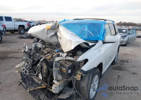 2012 Toyota Highlander Se V6 from USA, damaged, VIN 5TDBK3EH6CS107574